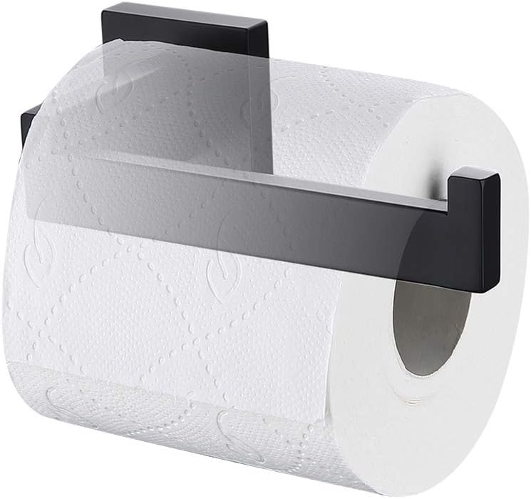 TASTOS N5V8 Short Style-Square Booth Black Paper Towel Holder, Acrylic - Image 2