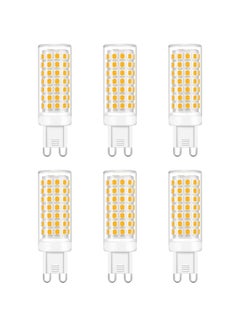 Target 6-piece 12W G9 LED Bulbs Warm White 3000K No Flicker Non-dimmable  - Image 1