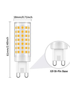 Target 6-piece 12W G9 LED Bulbs Warm White 3000K No Flicker Non-dimmable  - Image 4