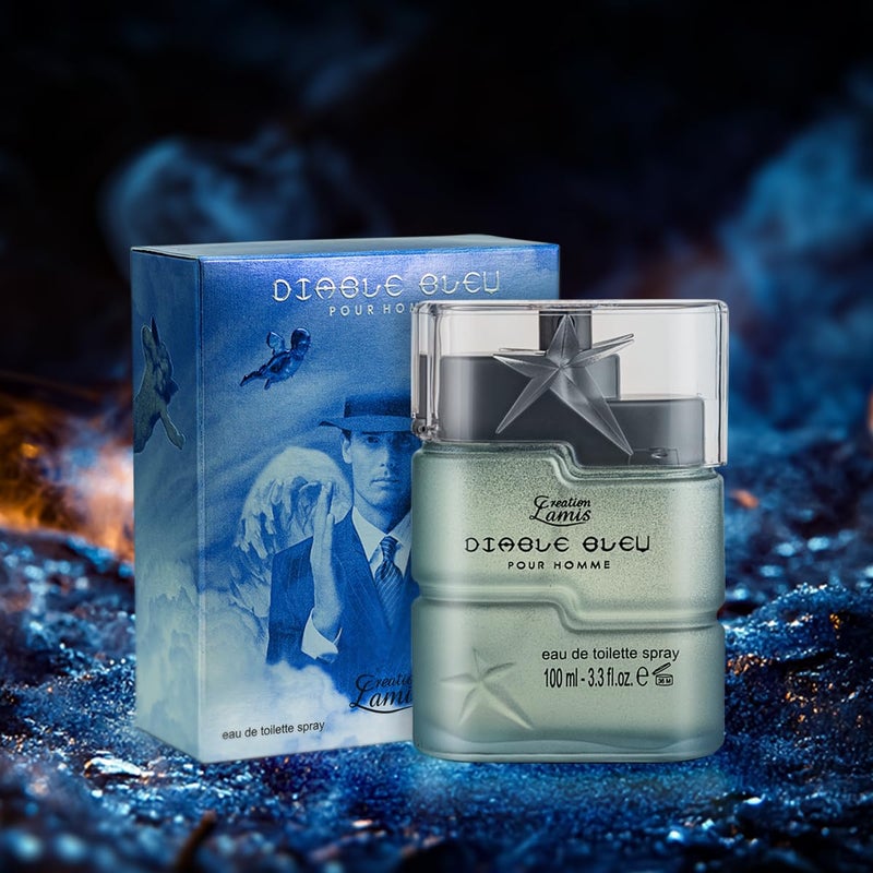 Creation Lamis Diable Bleu By Creation Lamis 3.4 oz Eau De Toilette Spray for Men - Image 2