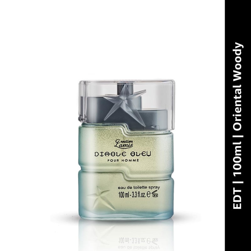 Creation Lamis Diable Bleu By Creation Lamis 3.4 oz Eau De Toilette Spray for Men - Image 5