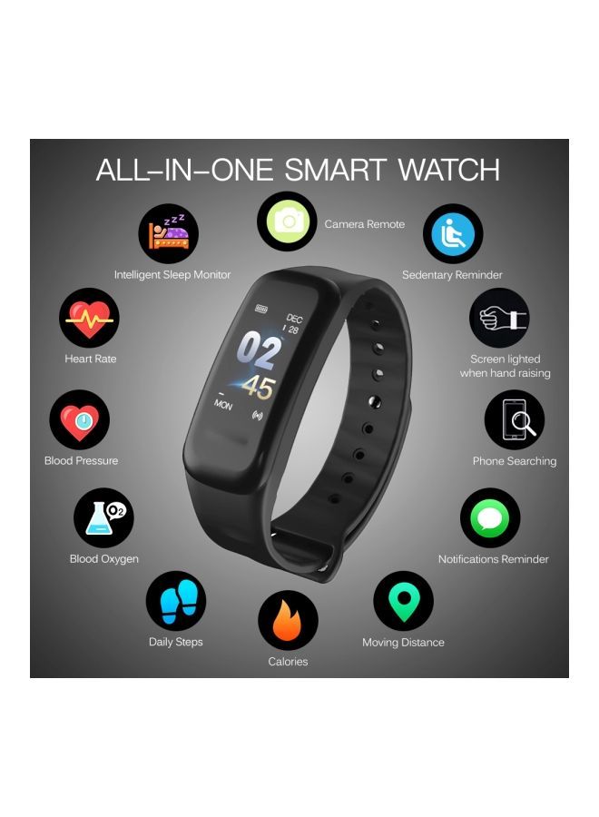 NIBEMINENT Fitness Tracker Black - Image 2