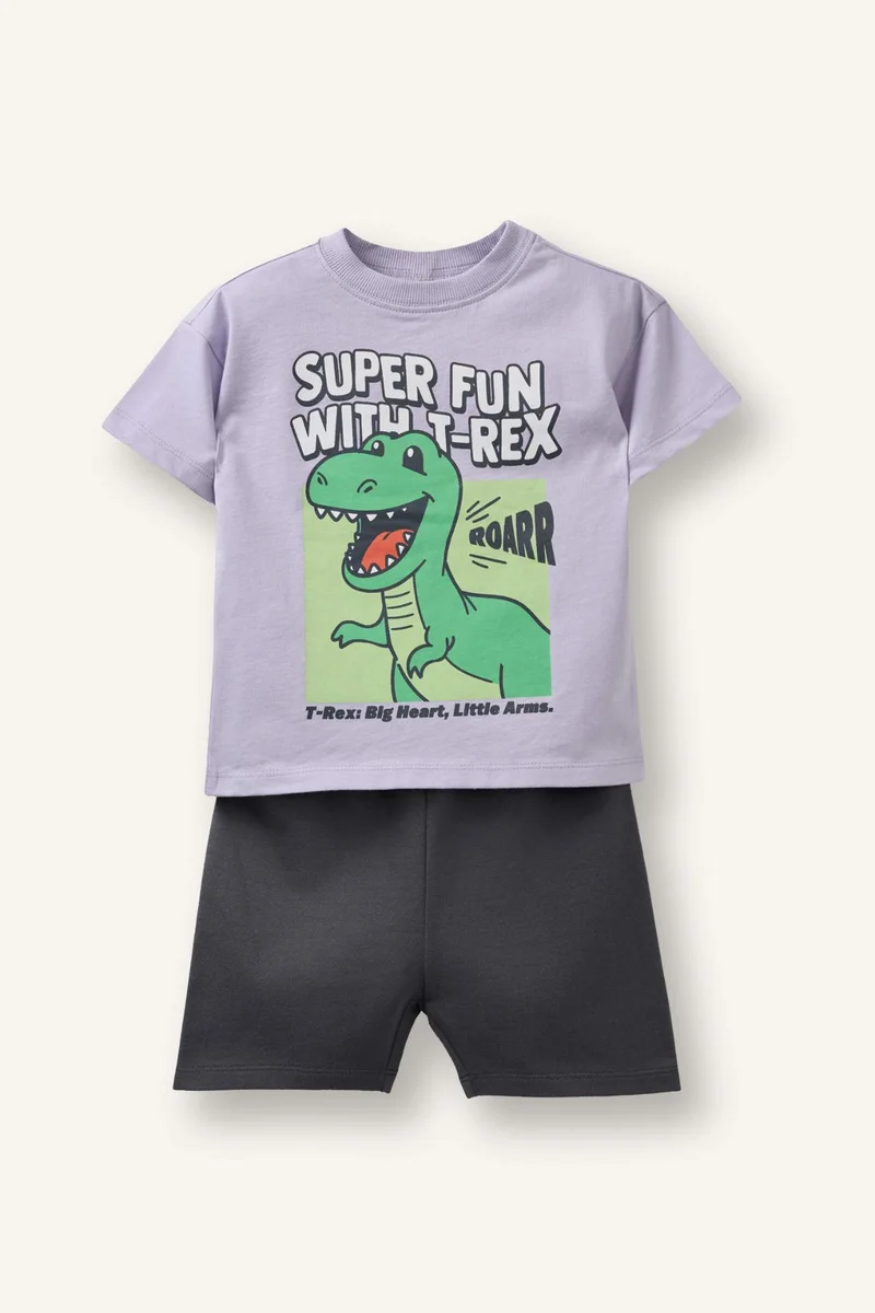 ديفاكتو Baby Boy 2 piece Regular Fit Set