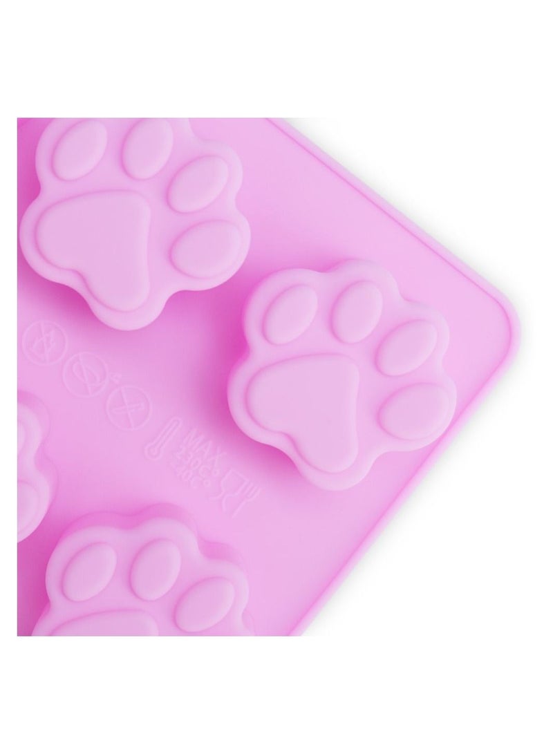 كول بيبي الكلب المخلب والعظام هلام السيليكا العفن ، الشوكولاته ، والحلوى ، والهلام ، مكعبات الثلج ، الكلب الغذاء الصف سيليكون العفن ( الكلب المخلب العظام مجموعة من 4 قطع ) - Image 4