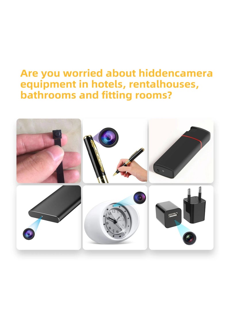 Generic - Hidden Spy Camera Detector, Infrared Detection, GPS Signal Detection, Motion and Vibration Detection - Image 1