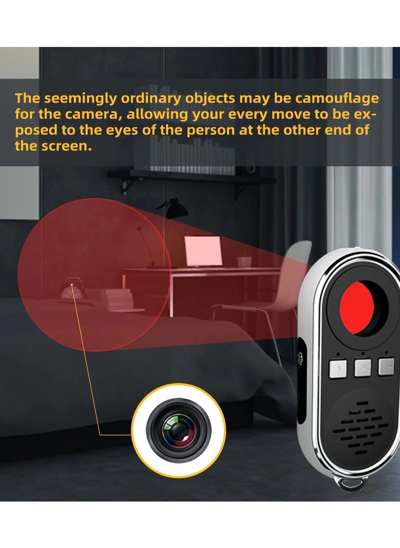 Generic - Hidden Spy Camera Detector, Infrared Detection, GPS Signal Detection, Motion and Vibration Detection - Image 1