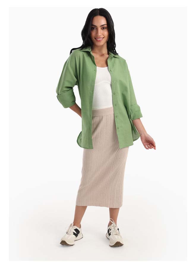 Carina Tencel Long Sleeves Shirt  - Image 5