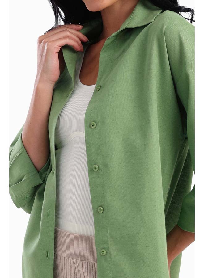 Carina Tencel Long Sleeves Shirt  - Image 4