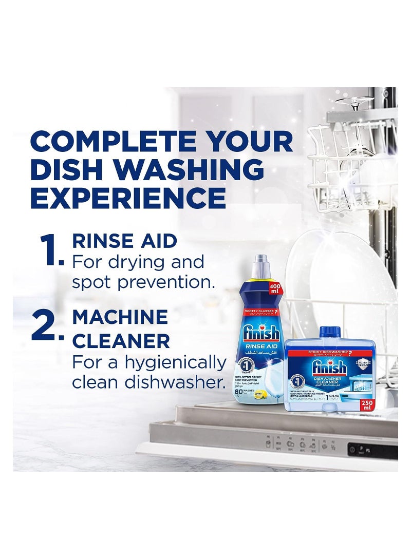 فنيش غسالة أطباق كوانتوم الكل في واحد، ليمون سباركل، 12 قرص، عبوة مزدوجة - Image 4