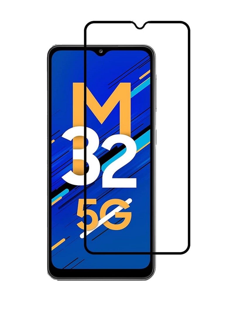 Tempered Glass Screen Protector 5D Designed For Samsung Galaxy M32 5G Full Glue Edge to Edge Full Screen Coverage And Bubble Free - Image 1