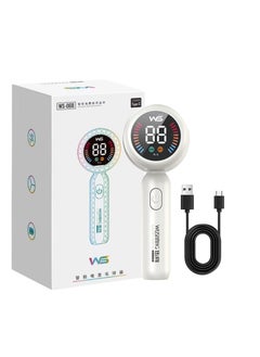 Excefore Fabric Shaver for Clothing, Ultra Quiet Sweater Shaver with Power Display, Six Tooth Blade, 2-in-1 Design Clothes Lint Remover for Removing Balls and Oppressive Lint, White  - Image 1