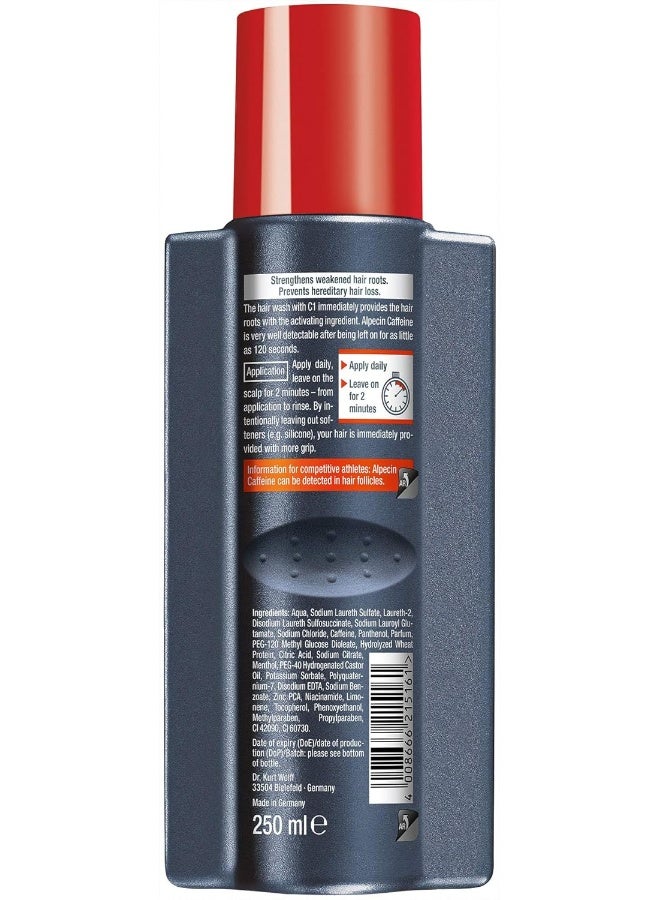 Alpecin شامبو الكافيين C1 1X 250Ml - Image 2