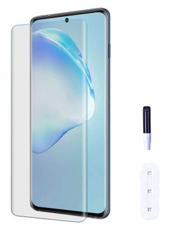 UV Liquid Glue Full Coverage Tempered Glass Screen Protector For Honor X9a - Clear