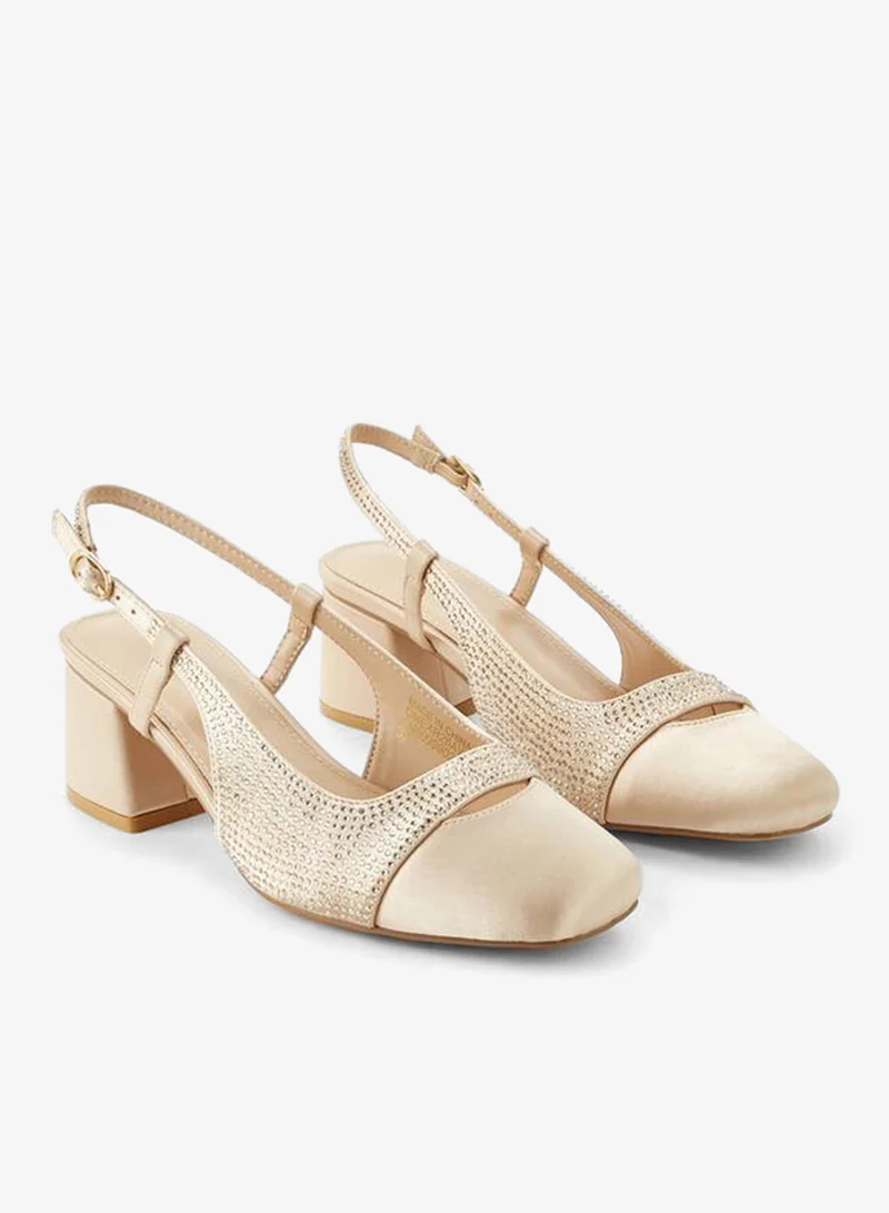 Flora Bella By Shoexpress GOLD Women Strap Sandals Casual Slip On for Women | Best Price UAE