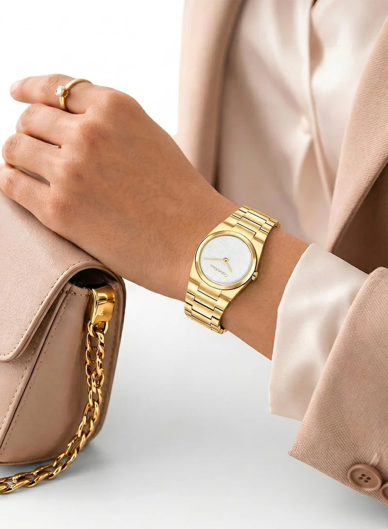 Calvin Klein  Quartz analog Watch with Stainless SteelBracelet for Women | Best Price UAE
