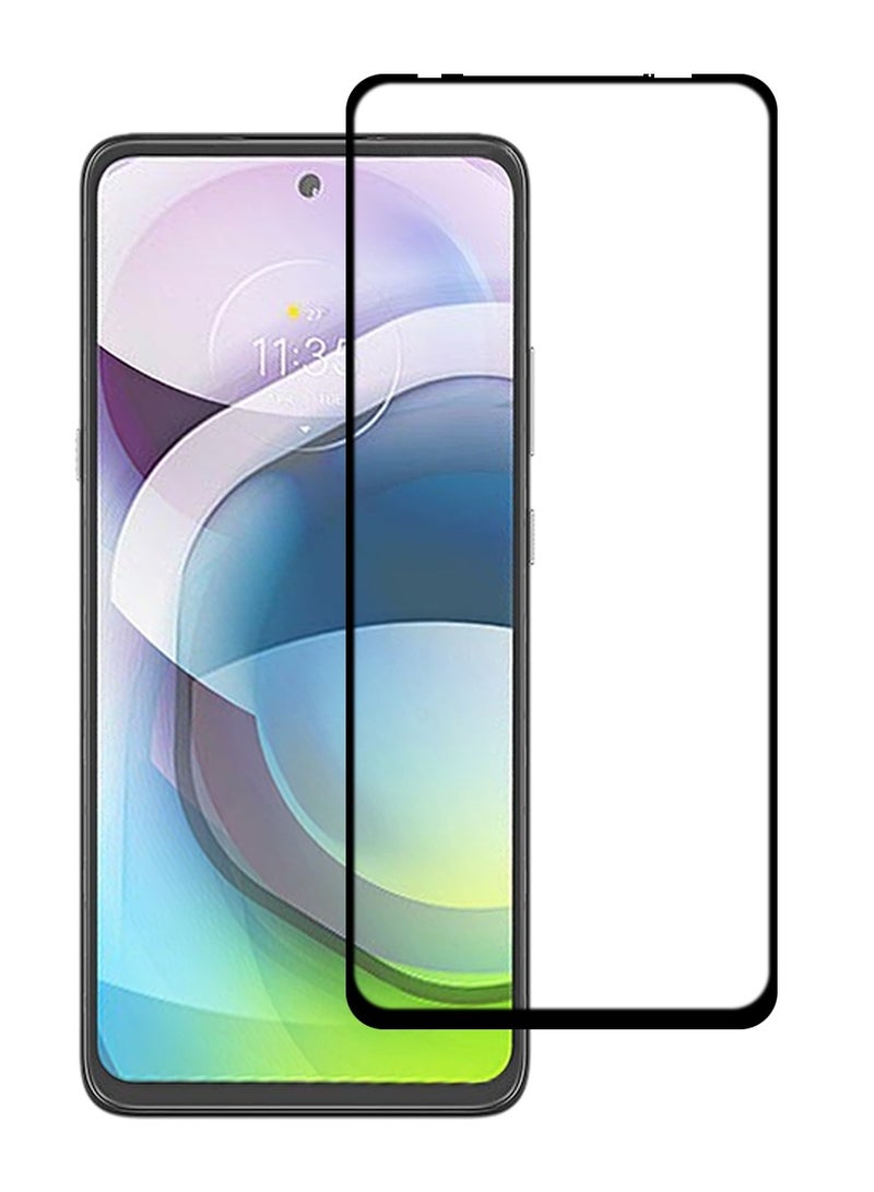 9H Screen Protector For Motorola Moto G 5G Full Glue Full Screen Tempered Glass Film - Image 1