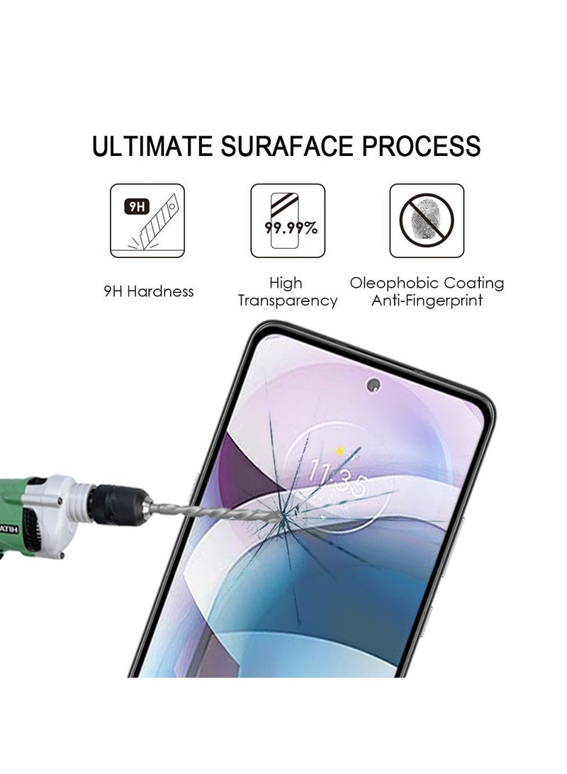 9H Screen Protector For Motorola Moto G 5G Full Glue Full Screen Tempered Glass Film - Image 2