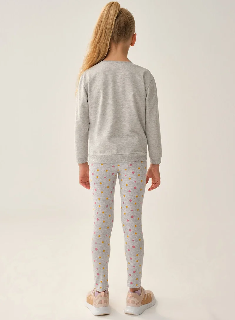 dagi Kids Dot Print Leggings