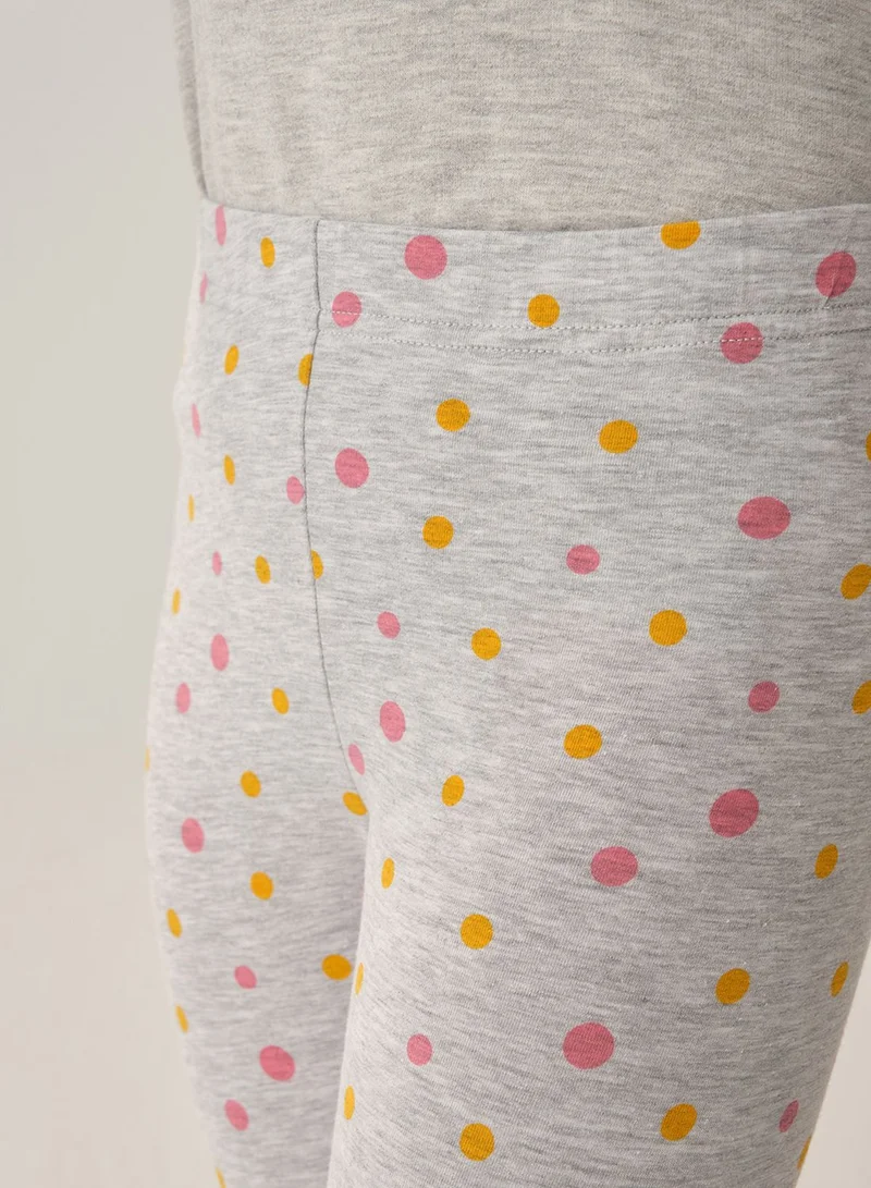 dagi Kids Dot Print Leggings