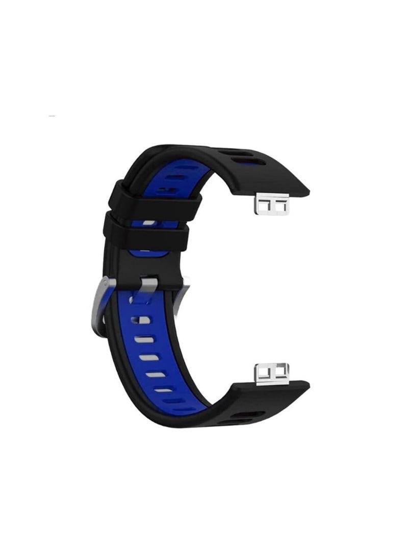 Soft Silicone Replacement Band Bracelet Wristband Adjustable Strap with Clasp for Huawei Watch Fit Strap - Image 2