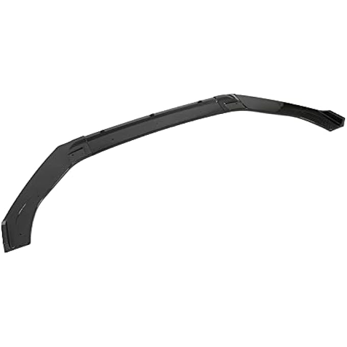 CHICIRIS Front Bumper Lip Aggressive Replacement Spoiler for MK7 GTD R 20132020 Improve Grip for Enthusiasts ABS Black (Carbon Fiber Pattern) - Image 1