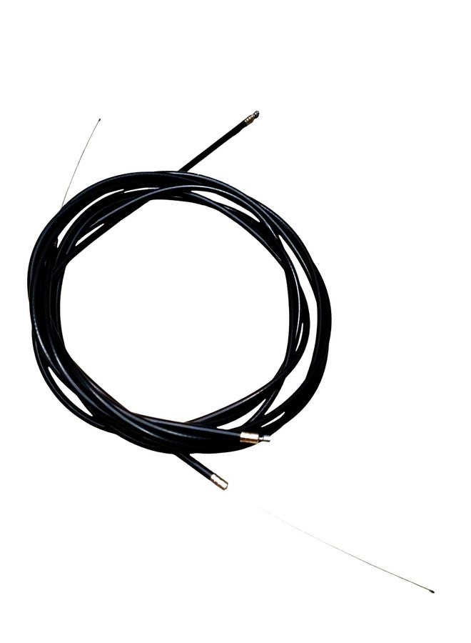 CYIDER Cycle Disc Brake Cable Set - 140 cm Rear & 100 cm Front Durable Mechanical Disc Brake Wire for All Gear-Speed Bicycles - Black - Image 5