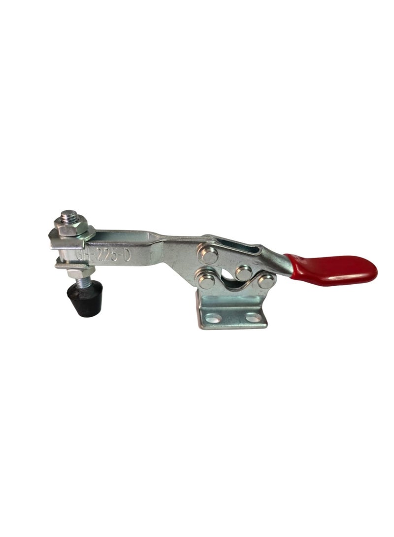 GH-225-D Horizontal Toggle Clamp, 227kg Holding Capacity, 90° Bar Opening, with Spindle FC-086312 - Image 1