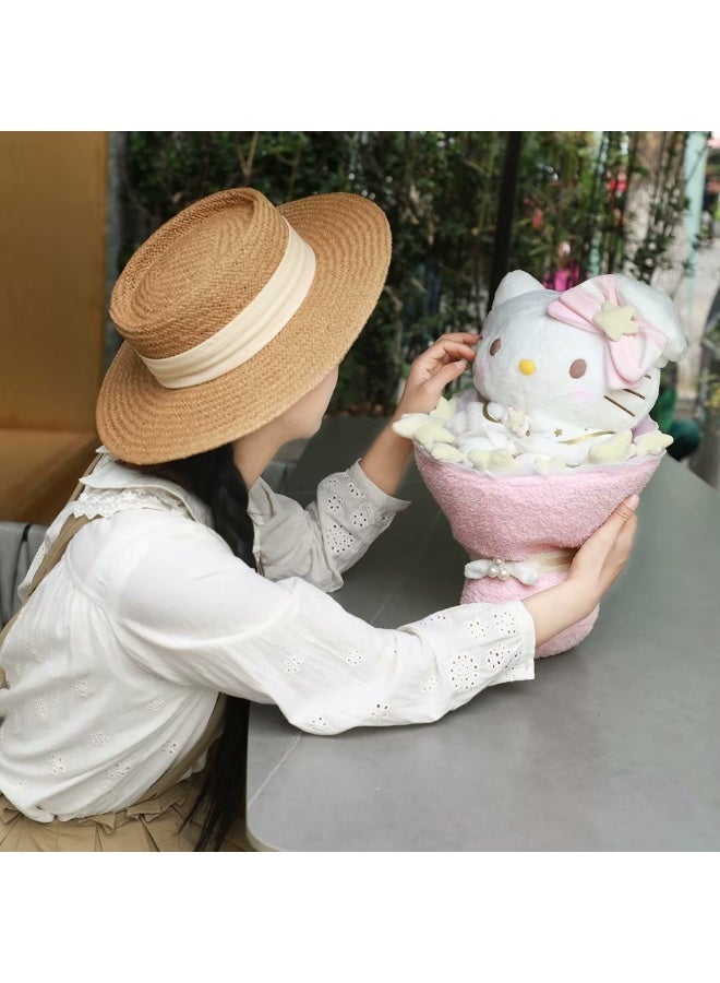 هالو كيتي مرحبا كيتي زهرة باقة دمية أفخم هدية فتاة - Image 1