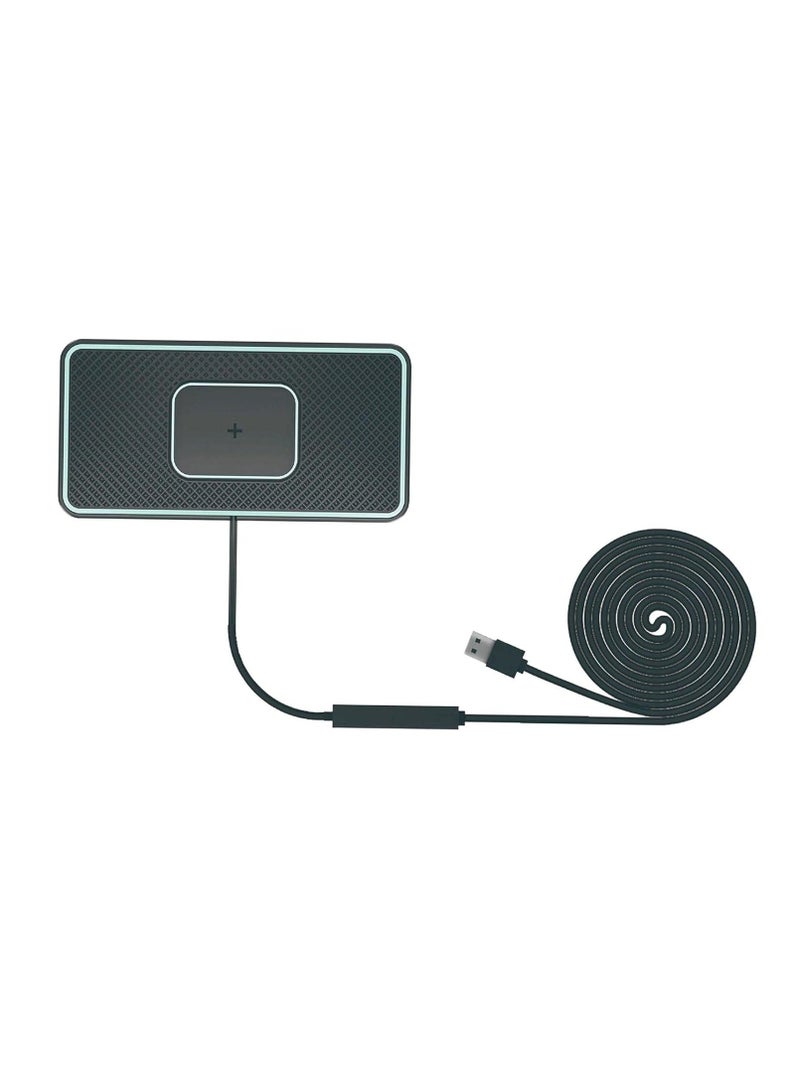 Wireless Charger Charging Pad Fast Wireless Charging Mat Compact for Office | Cell Phones  Accessories | Cell Phone Accessories | Chargers  Cradles - Image 5