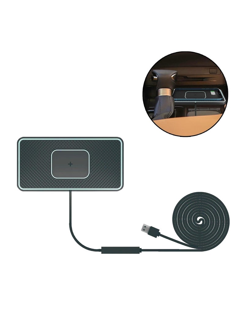 Wireless Charger Charging Pad Fast Wireless Charging Mat Compact for Office | Cell Phones  Accessories | Cell Phone Accessories | Chargers  Cradles - Image 4