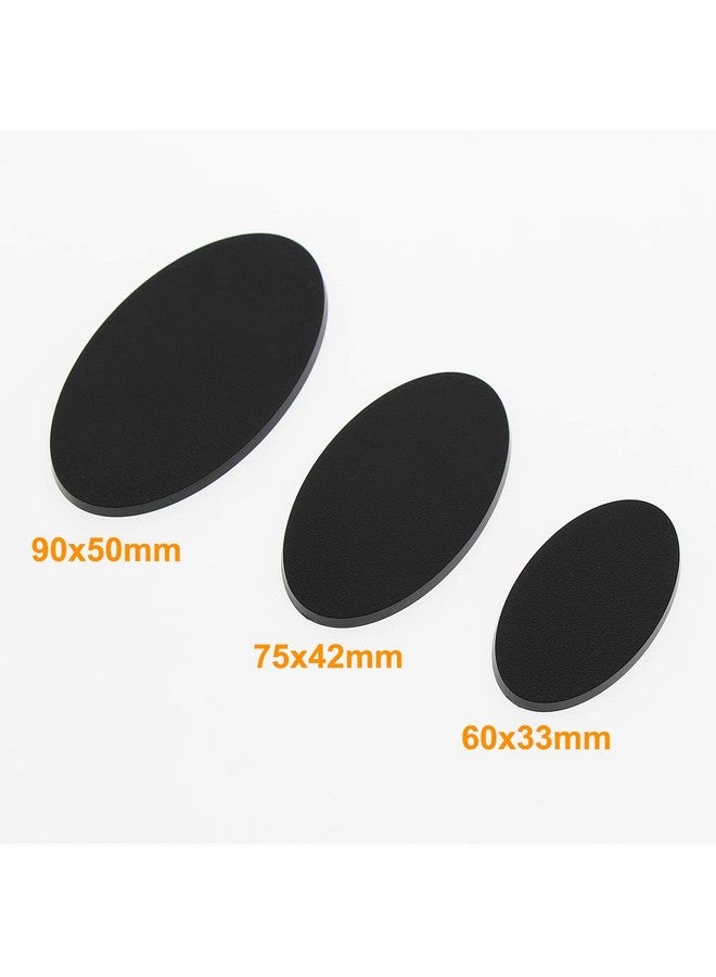 Evemodel MB660 40pcs Base 60X35mm or 2.36x1.38inch Plastic Model Bases for Gaming Miniatures or Wargames Table Games - Image 5