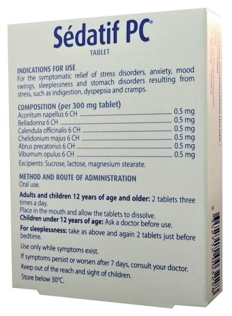 Sedatif BOIRON SEDATIF PC TAB 40's - Image 3