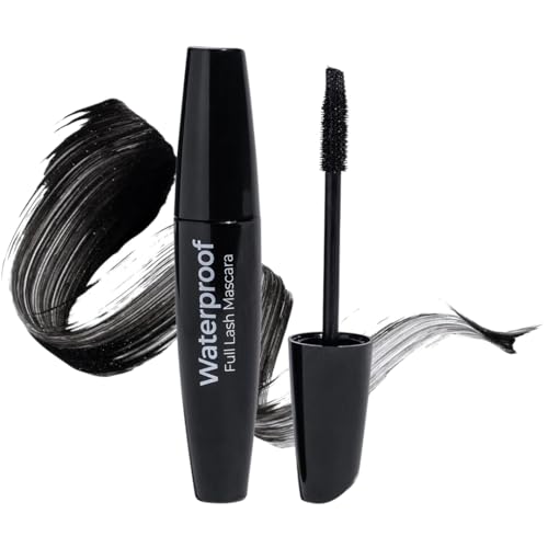 MCoBeauty ماسكارا مائية كاملة للرموش من MCoBeauty بلون أسود ماسكارا مقاومة للماء مع فرشاة سيليكون متقدمة وصيغة قابلة للبناء لمظهر رموش جريء في مكياج العيون - Image 1