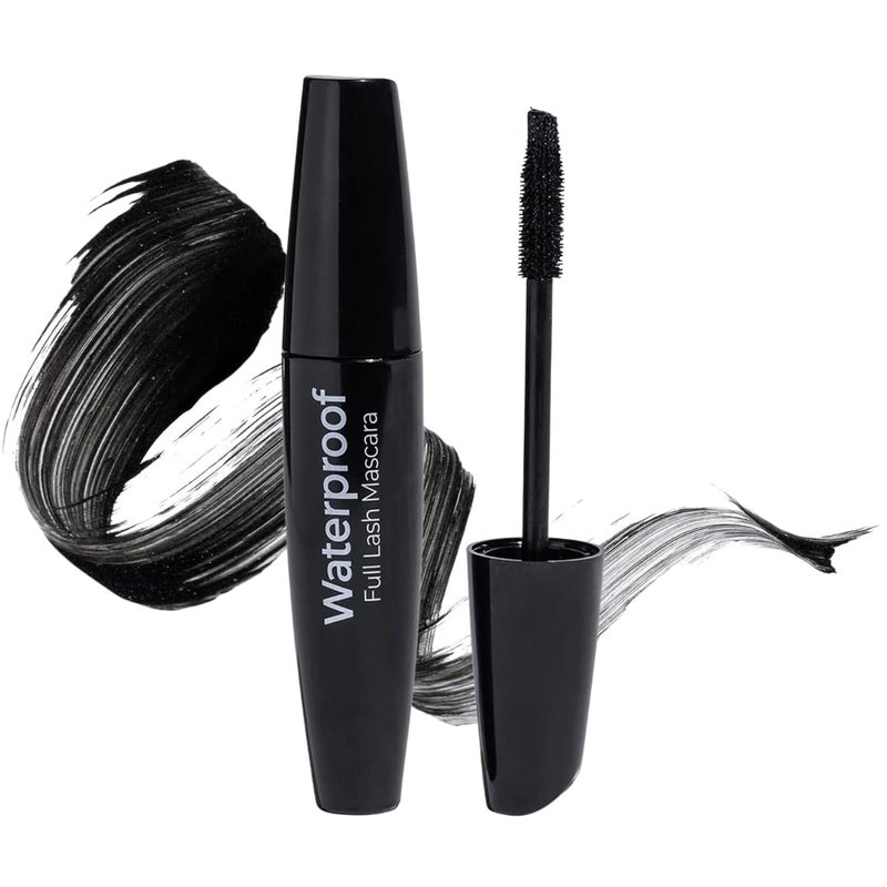 MCoBeauty ماسكارا مائية كاملة للرموش من MCoBeauty بلون أسود ماسكارا مقاومة للماء مع فرشاة سيليكون متقدمة وصيغة قابلة للبناء لمظهر رموش جريء في مكياج العيون - Image 3