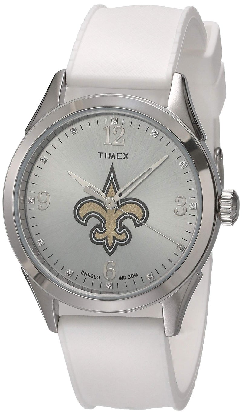 TIMEX ساعة تيمكس النسائية TWZFSAIWB NFL أثينا نيو أورلينز ساينتس - Image 5