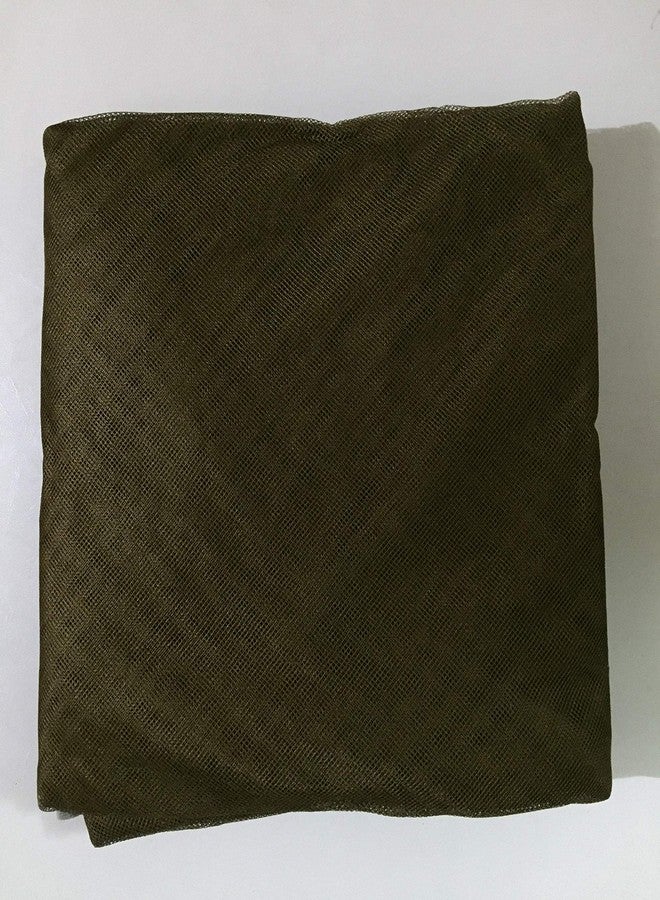 Divayanshi Foldable Polycotton Mosquito Net (Machhardani) for Triple Bed (10x6.5 ft, Olive Green) | Large, Breathable & Lightweight | Easy Setup, Foldable & Portable | Full Protection for Home - Image 2