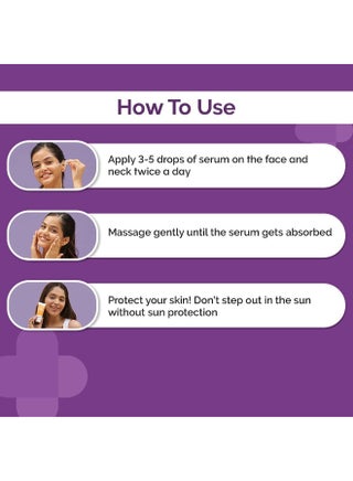 2% Kojic Acid Face Serum With 1% Alpha Arbutin And Niacinamide For Dark Spots And Pigmentation, 30ml - view 3