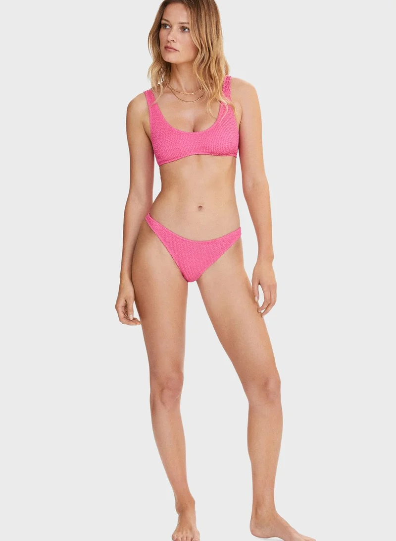 MANGO High Leg Bikini Bottom