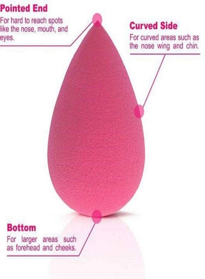 DATNASAYAD Multicolor 2 Pieces Beauty Blender for Professionals Makeup Blender For Girls And Women - Image 3