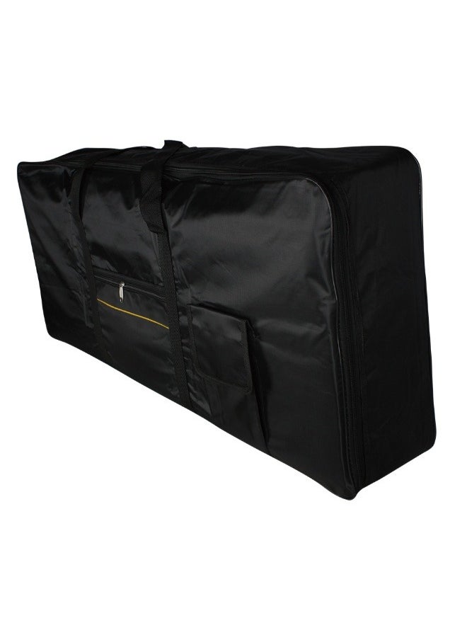 Black Portable 61-Key Keyboard Electric Piano Padded Case Gig Bag Oxford Cloth Waterproof Sailor Shoulder Bag Instrument Protection Storage Bag ﻿  - Image 4