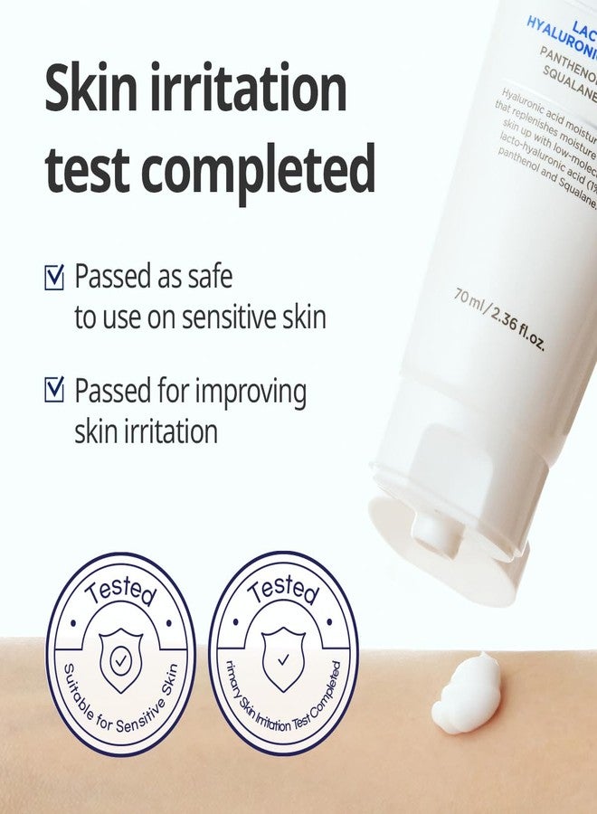 DERMATORY Hyal Shot Barrier Cream B5 (70ml) | Replenishing Daily Moisturizer for Sensitive Skin, 100-Hour Hydration, Irritant-Free, Improves and Smoothes Skin Texture, Non-Fragrance Formula - Image 5