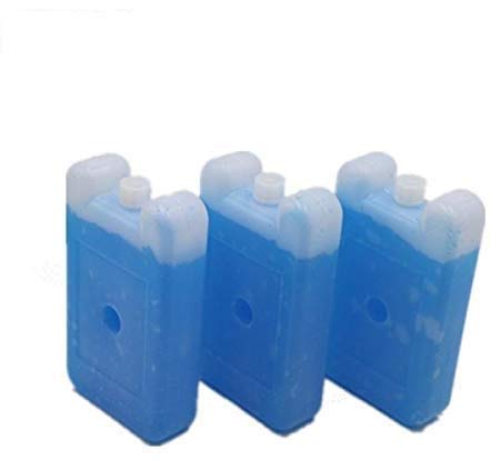 MBUYS MALL Mbuys Mall Reusable Long Lasting Freezer Ice Blocks Block Pack Cooler Bag Box Travel Picnic Pack of 3  - Image 2