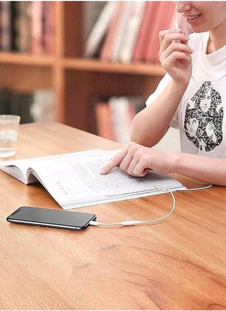 Lightning to 3.5mm Audio Adapter for iPhone, Headphone Jack Converter