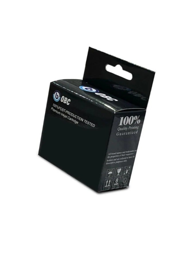 او بي سي خرطوشة حبر طابعة أسود XL متوافقة من OBC  بديلة لـ 650SET XLBK  طباعة عالية السعة بجودة نصوص واضحة واحترافية - Image 1