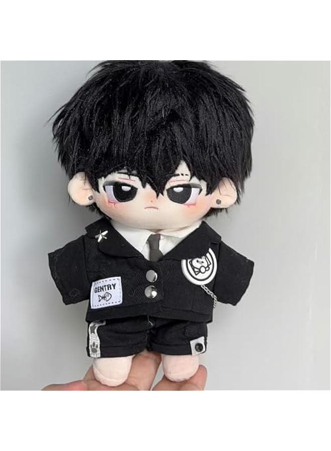 20cm Plush Doll Clothes Hat Coat Shirt Pants Backpack Glasses Black Cat Set 8in Doll Accessories Dress Up  - Image 5