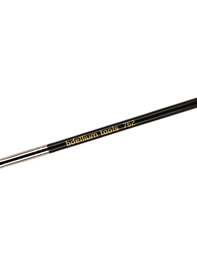 بديليوم تولز فرشاة مكياج احترافية سلسلة مايسترو 762 زاوية صغيرة مع ألياف صناعية ناعمة لتشكيل وملء الحواجب (قطعة واحدة باللون الأسود) - Image 3