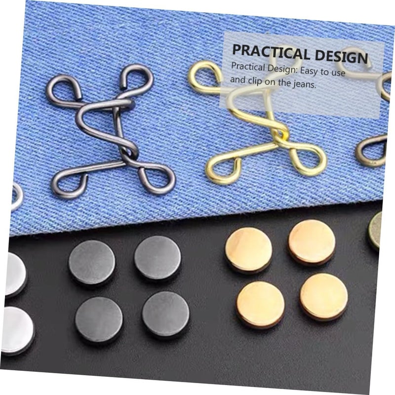 Multiple options Kichvoe 5 Set Metal Snap Trouser Buttons for Jean Waist Adjustment, Easy to Use No Sew Waist Jeans Replacement Buttons for Casual and Formal Occasions Random Color Low wear optimized design Matte anti slip finish Elegant upgraded practical design Updated modern design Fade proof Versatile application All environment compatible Custom sizing alternatives Wear resistant Flexible sizing options Home & light industrial compatible Locally packed stock Repeated use friendly design Affordable trusted craftsmanship Leakproof sealed Multi stock guarantee supply On-demand local restock Global light sturdy raw material Temp resistant Multi-source stock guarantee Widely used design Slow wear optimized quality High precision lightweight material Scratch resistant - Image 4
