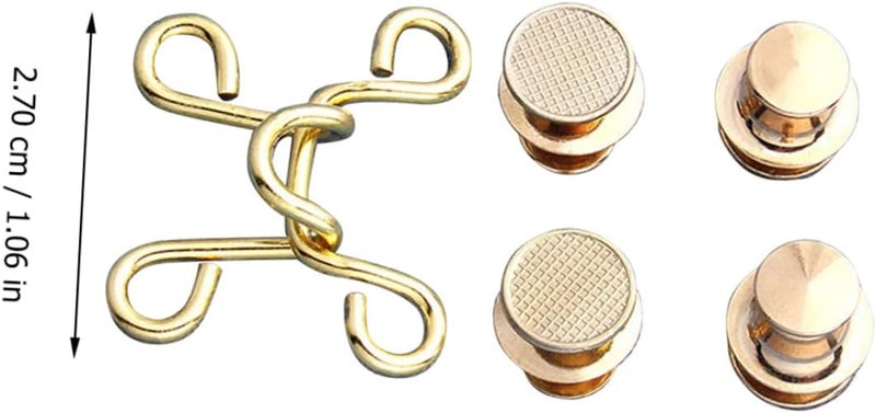 Multiple options Kichvoe 5 Set Metal Snap Trouser Buttons for Jean Waist Adjustment, Easy to Use No Sew Waist Jeans Replacement Buttons for Casual and Formal Occasions Random Color Low wear optimized design Matte anti slip finish Elegant upgraded practical design Updated modern design Fade proof Versatile application All environment compatible Custom sizing alternatives Wear resistant Flexible sizing options Home & light industrial compatible Locally packed stock Repeated use friendly design Affordable trusted craftsmanship Leakproof sealed Multi stock guarantee supply On-demand local restock Global light sturdy raw material Temp resistant Multi-source stock guarantee Widely used design Slow wear optimized quality High precision lightweight material Scratch resistant - Image 2