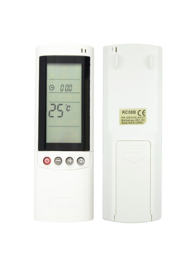 NIBEMINENT Compatible with AirweII RC08B Air Conditioner Remote Control