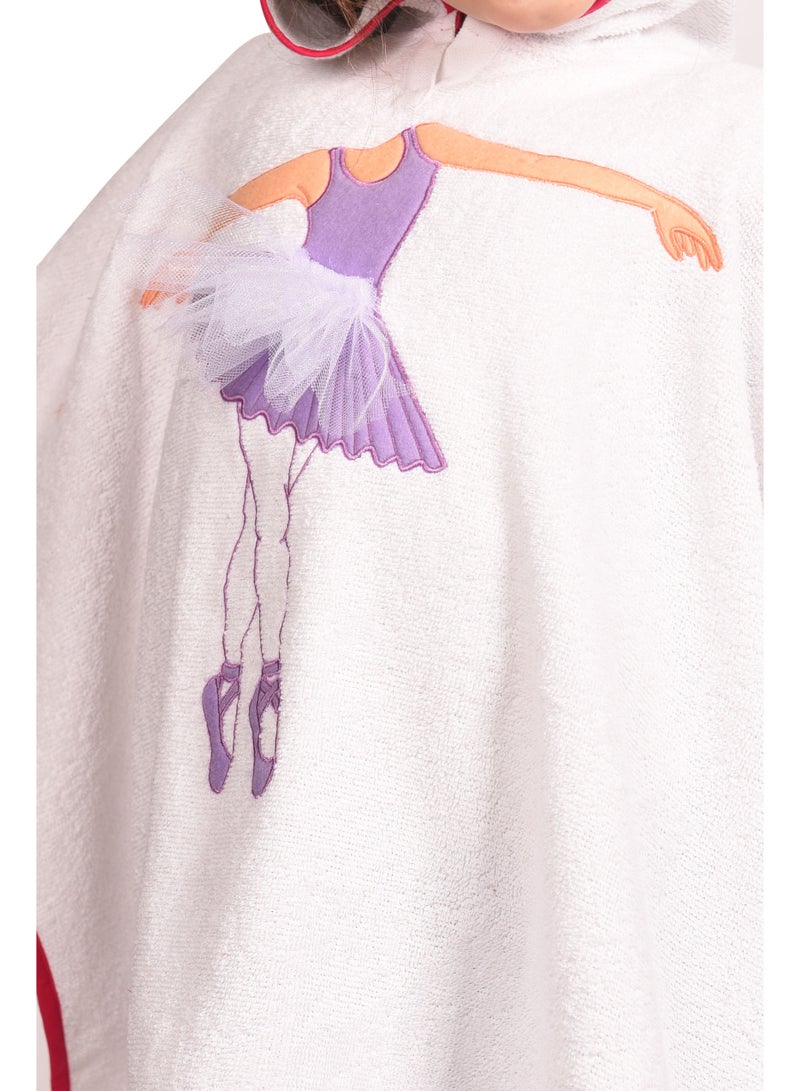 Creative Costumez Ballerina Hooded towel (1-3 years) - Image 2